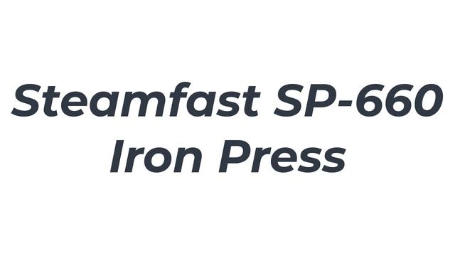 Best Steam Presses 2024 смотреть онлайн