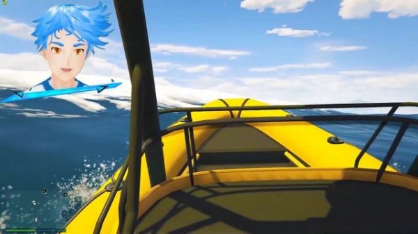 LUCA The Movie Family vs. ZOMBIE MEGALODON Family In GTA 5! (GTA 5 RP Mods)