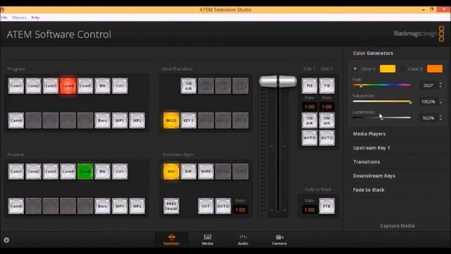 ATEM Software Control BlackMagic