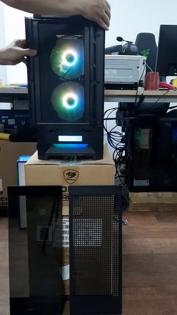 Case Cougar Duoface RGB Black p2 #pcgaming #pcsetup #shorts #short #fan #pccase #shortsvideo #rgb смотреть онлайн