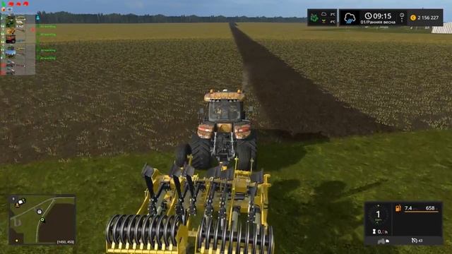 Farming Simulator 2017 КАРТА Будни Тракториста смотреть онлайн