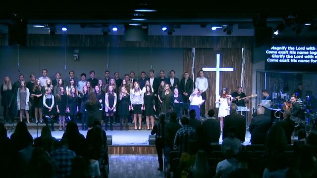 Grace Trinity Church-Assemblies of God "PSALM 34" Youth Choir. смотреть онлайн