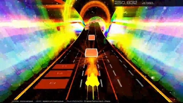 The Living Tombstone - "Cracks" (Glaze Remix) [Audiosurf 2] "60 FPS" смотреть онлайн