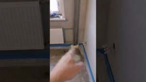 Подготовительные работы  для наливного пола 1 .