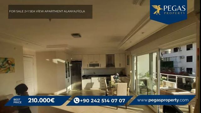 For Sale 2+1 Sea View Apartment Alanya,Figla смотреть онлайн