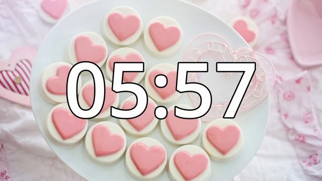 12 Minutes Timer with Music | Valentine's Day Timer смотреть онлайн