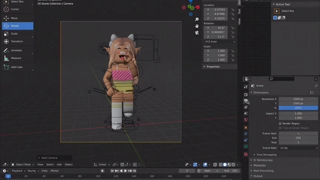 How To Make a TRANSPARENT GFX *Blender 2.93* || Jaclyn Plays смотреть онлайн