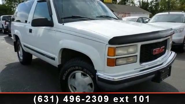 1996 GMC Yukon - Exclusive Auto Sales - Centereach, NY 1172 смотреть онлайн