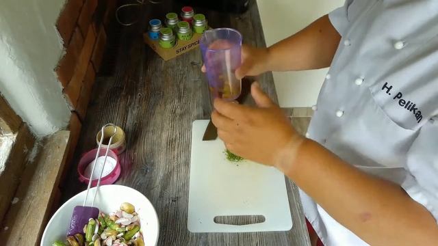 Bunter Champignon-, Spargelsalat смотреть онлайн