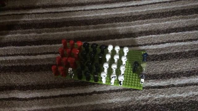 Start of the Lego STAR WARS army! (Yes there is a chrome stormtrooper) смотреть онлайн