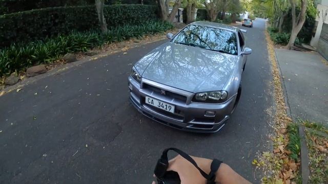NISSAN R34 GT-R POV CAR PHOTOGRAPHY смотреть онлайн
