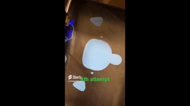 My Voxelab Aries 3D print Fails so far смотреть онлайн