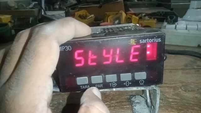 Sartorius MP30 weight indicator controller settings and calibration смотреть онлайн