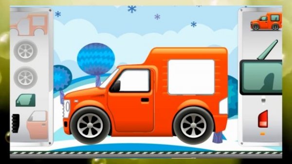 Мультики про машинки на русском Собираем Все автомобили