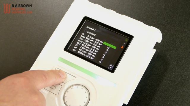 How to Change the Overnight Scheduling on a NIBE SMO 20 Controller R A Brown Heating Services смотреть онлайн