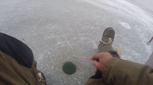 Хирный . Зимняя рыбалка по без клёвью.  Маныч От Юрия Философа