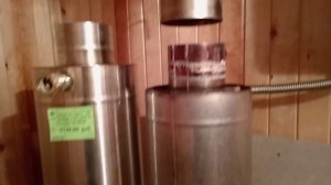 Теплообменник банной печи потёк. Разморозили. Замена.