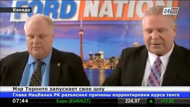 Мэр Торонто запускает свое шоу на портале YouTube смотреть онлайн