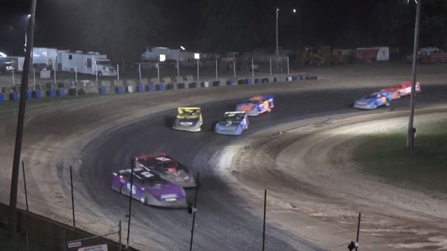 Late Model A-Feature at Crystal Motor Speedway, Michigan on 06-25-2022!! смотреть онлайн
