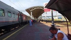 Владивосток-Москва. День пятый. Красноярск. доставка еды к поезду. +4Мск