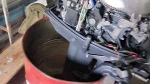 Первое включение скорости на Ямахе 30