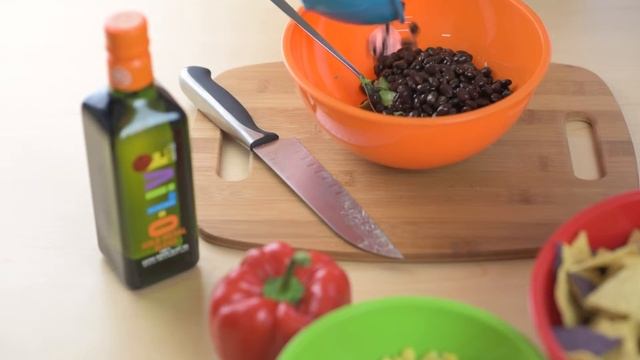 Black Bean Salad with O-LIVE Olive Oil смотреть онлайн
