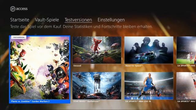 EA ACCESS Tutorial l Xbox App Deutsch/German смотреть онлайн