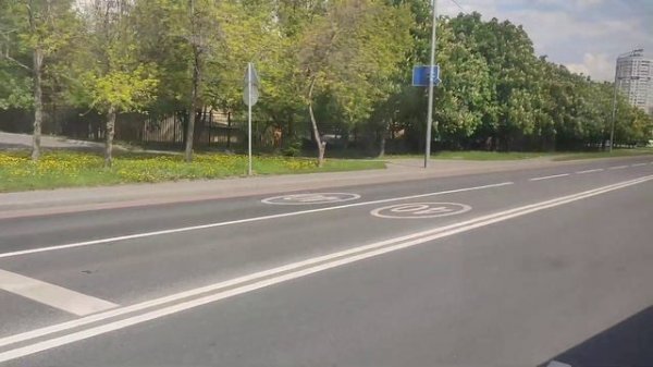 (ОТМЕНЁН) Автобус №541. Метро "Каширская" - Ставропольский проезд