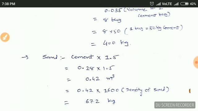 Concrete Technology (M 20 grade concrete mix design) how to find weight of cement,sand, aggregate смотреть онлайн