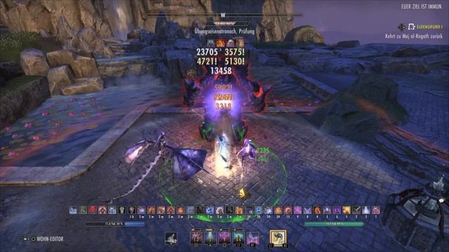 Eso - Magicka Sorc Pve Dps | 113k | Ascending Tide | Dw/Staff | static Rotation смотреть онлайн