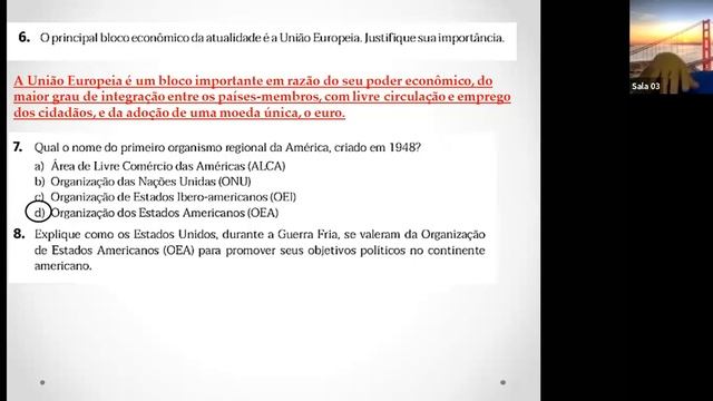 8º ANO A - GEOGRAFIA (04/06) смотреть онлайн