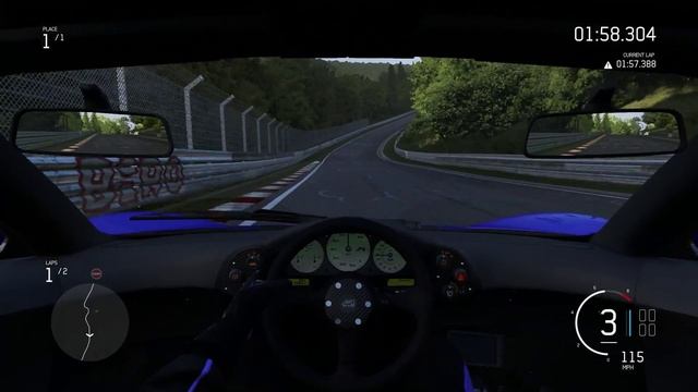 Forza 6 - DNF - McLaren F1 (766hp 2,460lb) - Nürburgring Nordschleife смотреть онлайн