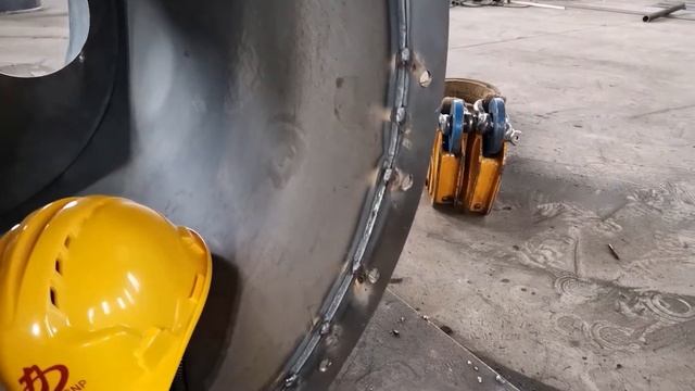 Shielded welding of dust filter connection pipe / smooth joint / without air hole during welding смотреть онлайн