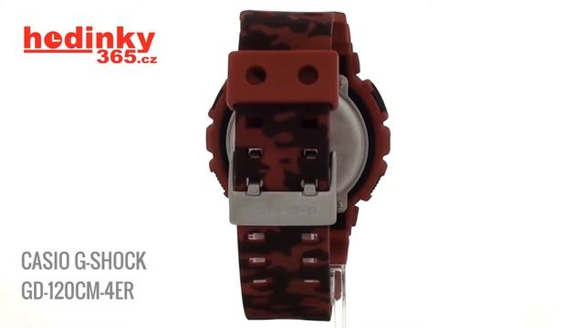 Casio G-Shock GD-120CM-4ER смотреть онлайн