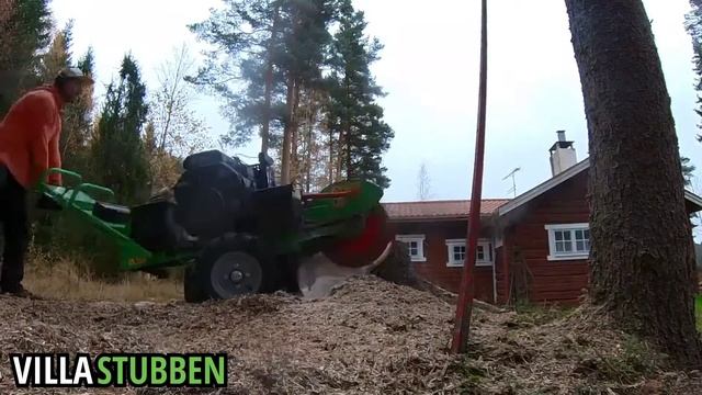 @villastubben9610 Stubbfräsning i Ryggen, Falun. смотреть онлайн