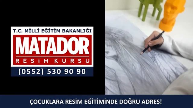 bakirkoy cocuk resim kurslari MEB Matador Sanat смотреть онлайн