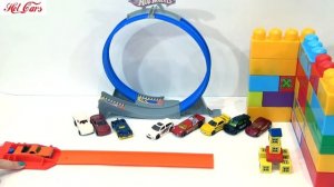 #1 Hot Wheels | Break cubes with cars Hot Wheels | Разбиваем кубики машинками ХОТ ВИЛС