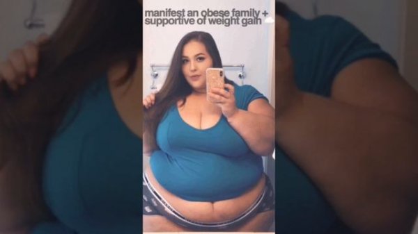 get an obese family + supportive of weight gain 🍔🍝