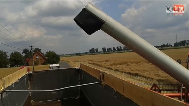 ▶Żniwa rzepakowe 2015◀ ◇CLAAS MEGA 218◇ смотреть онлайн