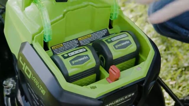 그린웍스 40V 자동 제초기 смотреть онлайн