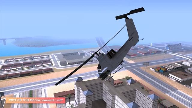 AH-1W Cobra 🔥 Grand Theft Auto San Andreas 1440p _REVIEW смотреть онлайн