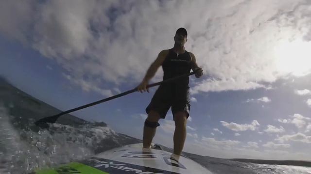 ONE SUP Storm downwind run past Bells Beach to Cosy Corner смотреть онлайн