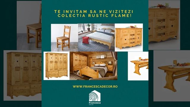Mobila potrivita pentru cabane si pensiuni! - Francesca Decor смотреть онлайн