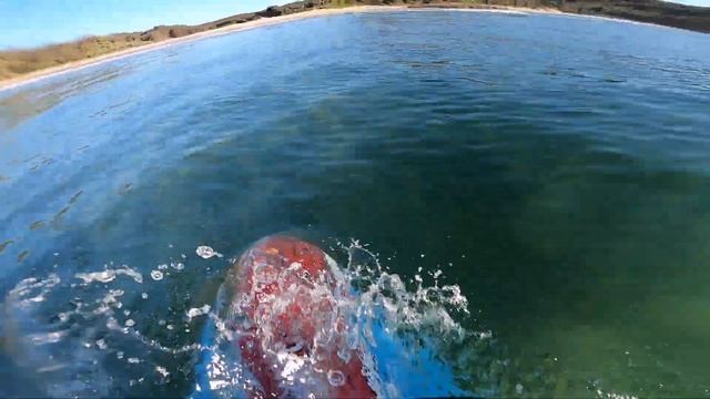 Surf POV Spot F GoPro Hero 8 Black Very small, but water 19C, glassy conditions.. смотреть онлайн