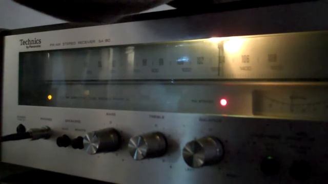 Technics SA-80 12 watt Receiver Silver 1981.mp4 смотреть онлайн