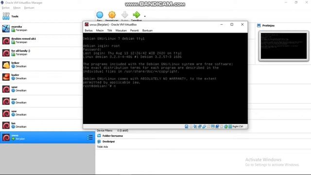 Ngoding Interfaces Debian di VirtualBox смотреть онлайн