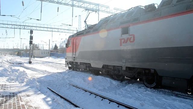 РЖД, Манёвры ЭП20-007 смотреть онлайн