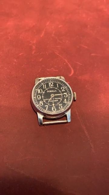 Vintage Soviet Retro Wrist Watch Pobeda 15 Jewels || Советские часы Победа 15 камней смотреть онлайн