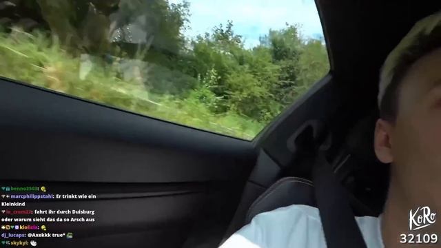 Ich fahre Dave seinen Porsche probe... смотреть онлайн