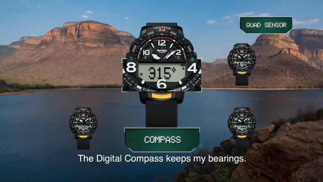 Casio ProTrek : PRTB50 Quad Sensor смотреть онлайн